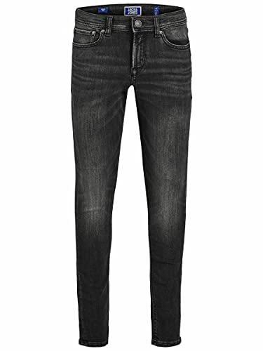 JACK & JONES Jungen Jjiliam Jjoriginal Am 830 Jr Noos Jeans, Black Denim, 134 EU von JACK & JONES