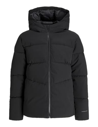 JACK & JONES Jungen Jjglobal Puffer Jacket Mni, Black, Numeric_128 von JACK & JONES