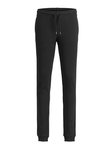 JACK & JONES Jungen Jjibasic Sweat Pants Noos Jr Jogginghose, Schwarz, 128 EU von JACK & JONES