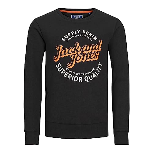 JACK & JONES Jungen Jjmikk Sweat Crew Neck Jnr Pullover ,140 von JACK & JONES