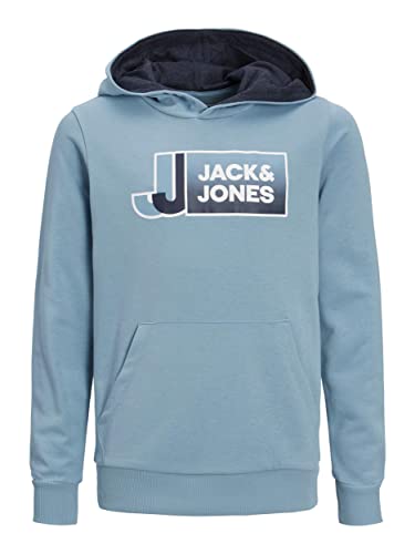 JACK & JONES Jungen Kapuzenpullover Sweat Hood jcologan (Mountain Spring / 152) von JACK & JONES