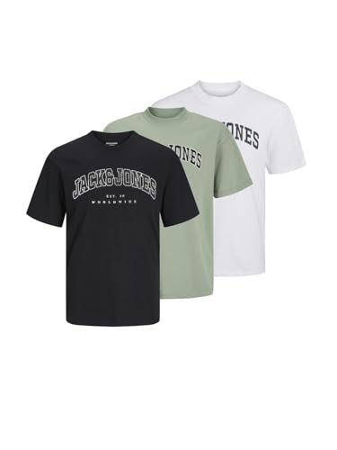 JACK & JONES Jungen T-Shirt, Farbe:Mehrfarbig, Größe:152 von JACK & JONES