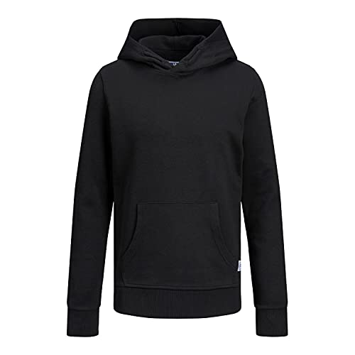 JACK & JONES Junior Boys JJEBASIC Sweat Hood NOOS JR Hooded Sweatshirt, Black, 176/ JACK & JONES Junior Boys JJEBASIC Sweat Hood NOOS JR Hooded Sweatshirt, Black, 176/ von JACK & JONES