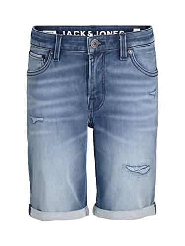 JACK & JONES Junior Jungen Jjirick Jjicon Ge 207 I.k Sn Jr Shorts, Blue Denim, 128 EU JACK & JONES Junior Jungen Jjirick Jjicon Ge 207 I.k Sn Jr Shorts, Blue Denim, 128 EU von JACK & JONES