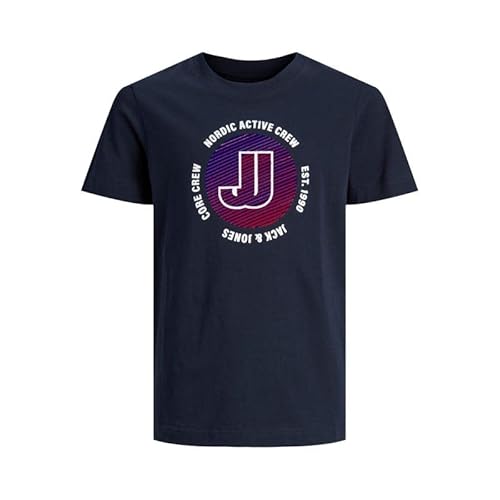 JACK & JONES Junior Jungen T-Shirt jCOARC (164 /Navy Blazer) von JACK & JONES