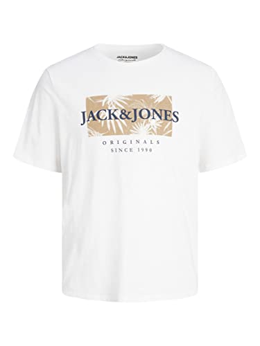 JACK & JONES Junior Jungen T-Shirt jorCRAYON (152/Weiß) von JACK & JONES