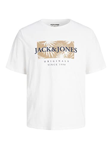 JACK & JONES Junior Jungen T-Shirt jorCRAYON (176/Weiß) von JACK & JONES