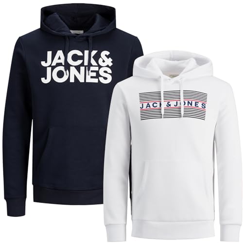 JACK & JONES Junior Kinder Jungen Kapuzenpullover Kids Hoodie Sweatshirt Sweat Shirt Hood(Paket #19, Gr. 152) von JACK & JONES