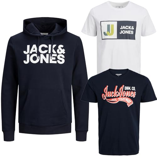 JACK & JONES Junior Kinder Jungen Kapuzenpullover Kids Hoodie Sweatshirt Sweat Shirt Hood(Paket @212, Gr. 140) von JACK & JONES