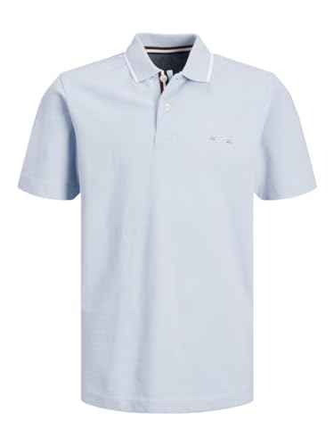 JACK & JONES Junior Poloshirt JPRBLUSHIELD SS Polo SG JNR (DE/NL/SE/PL, Numerisch, 176, Regular, blau) von JACK & JONES