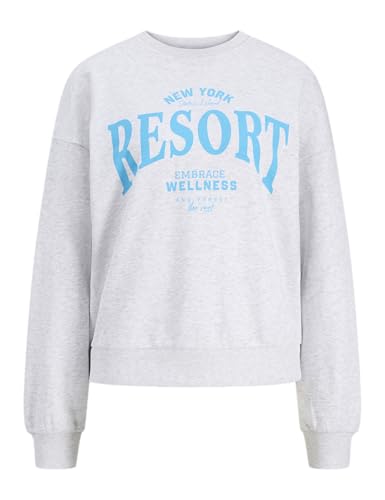 JACK & JONES Jxmerle Spring RLX Short Ls Crew SWT Ln von JACK & JONES