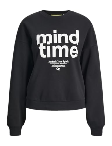 JACK & JONES Jxmimi RLX Ls Print Crew SWT von JACK & JONES