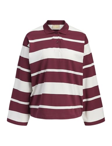 JACK & JONES Jxvilma Ls Stripe Polo JRS JACK & JONES Jxvilma Ls Stripe Polo JRS von JACK & JONES