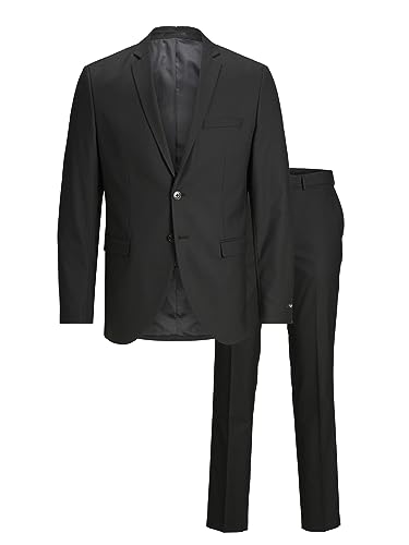 JACK & JONES Herren Jprfranco Suit Ps Abendanzug Set, Schwarz, 64 EU von JACK & JONES