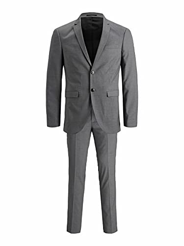 JACK & JONES Herren jprfranco suite noos Anzug, Light Grey Melange, 46 EU von JACK & JONES