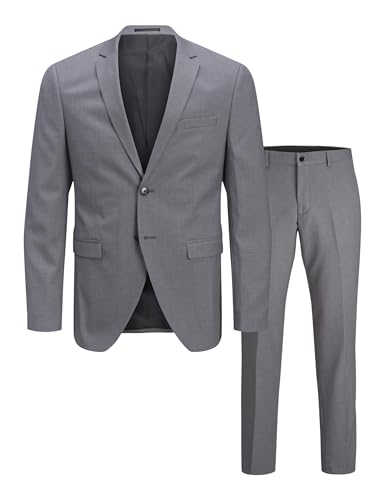 JACK & JONES Herren jprfranco suit noos Anzug, Light Grey Melange, 54 EU von JACK & JONES