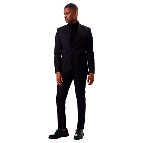 JACK&JONES Essentials Mens Black Suits von JACK & JONES