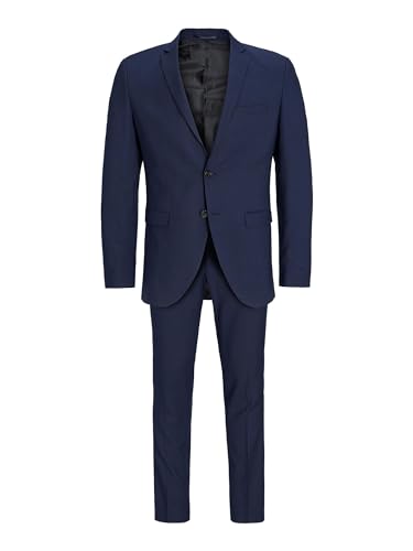 JACK & JONES Herren Jprsolaris Suit Noos Anzüge, Dark Navy, 48 EU von JACK & JONES
