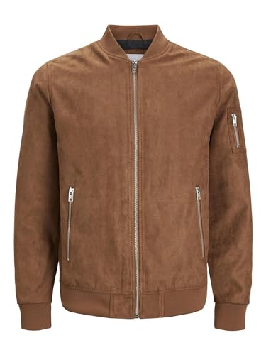 JACK & JONES JJEROCKY FAUX SUEDE BOMBER von JACK & JONES