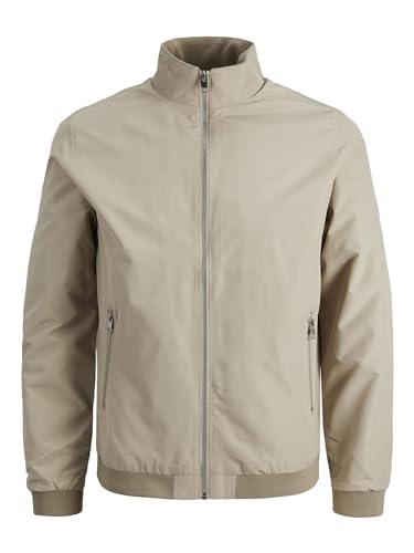 JACK & JONES Herren JJERUSH HARRINGTON BOMBER NOOS, Crockery, XS EU von JACK & JONES