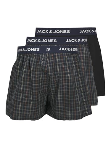 JACK & JONES Male Boxershorts 3er-Pack Boxershorts von JACK & JONES