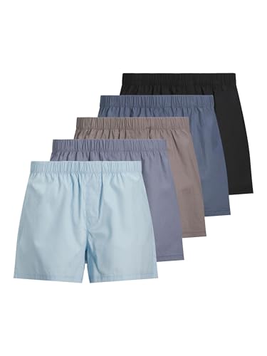 JACK & JONES Male Boxershorts 5er-Pack Boxershorts von JACK & JONES