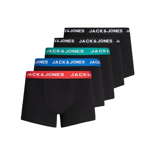 JACK & JONES Male Boxershorts 5er-Pack Herrenunterwäsche in Größe XS–XXL von JACK & JONES