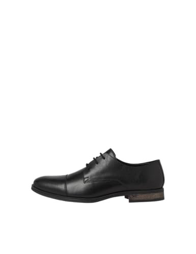 Jack & Jones Herren Jfwraymond Leather Noos Anzugschuhe, Anthrazit, 42 EU von JACK & JONES