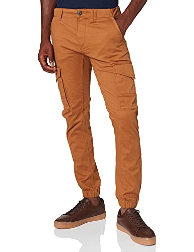 JACK & JONES Paul Flake Cargo Tapered Fit Herren Jeans Hose, Farbe:Rubber, Hosengröße:W30/L30 von JACK & JONES