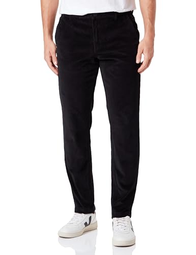 JACK & JONES Herren Jpstace Jjharvey Corduroy Lc Sn Chinohose, Schwarz, 27W / 32L EU von JACK & JONES