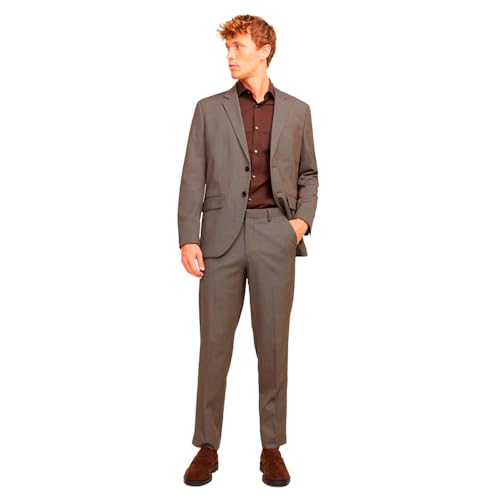 JACK & JONES Male Einreihiger Blazer und Hose JPRBUSHWICK Regular Fit Anzug von JACK & JONES