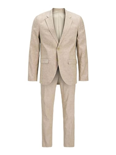 JACK & JONES Male Einreihiger Blazer und Hose JPRRIVIERA Slim Fit Anzug von JACK & JONES