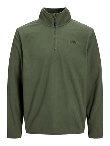 JACK & JONES Male Fleece Sweatshirt Logo Fleece Sweatshirt von JACK & JONES