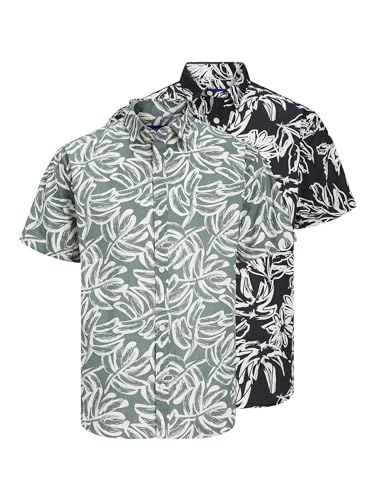 JACK & JONES Male Hemd 2er-Pack Comfort Fit Hemd von JACK & JONES