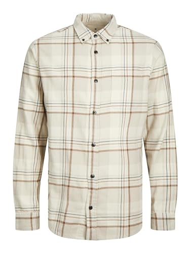 JACK & JONES Male Hemd Kariertes Twill von JACK & JONES