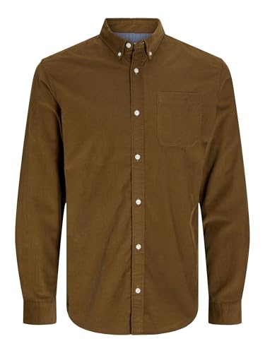 JJECLASSIC Cord Shirt LS SN von JACK & JONES