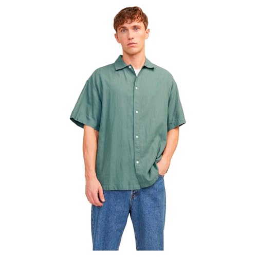 JORFARO Linen Oversized Shirt SS SN von JACK & JONES
