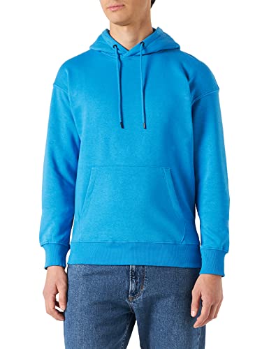 JACK & JONES Herren Jjestar Basic Hood Noos Sweatshirt, French Blue, S EU von JACK & JONES