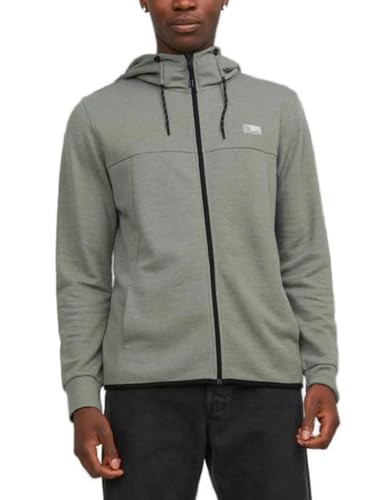 JACK & JONES Male Hoodie High Neck Reißverschluss- von JACK & JONES