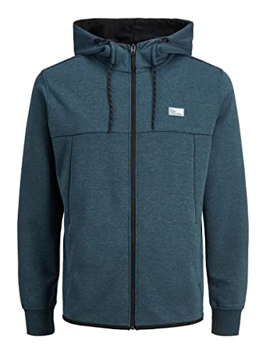 JACK & JONES Herren Jcoair Zip Hood Noos. Sweatjacke, Orion Blue, S EU von JACK & JONES