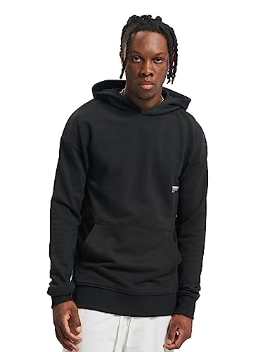 Jack & Jones Men's JORCLEAN Sweat Hood SN Kapuzenpullover, Black, XXL von JACK & JONES