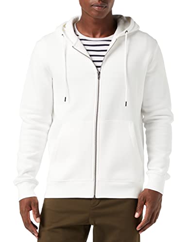 JACK & JONES Herren Jjestar Basic Sweat Zip Hood Noos Kapuzenjacke, Cloud Dancer, S EU von JACK & JONES