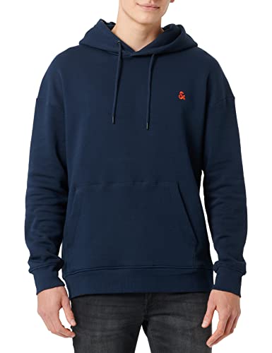 JACK & JONES Male Kapuzenpullover Einfarbig Kapuzenpullover von JACK & JONES