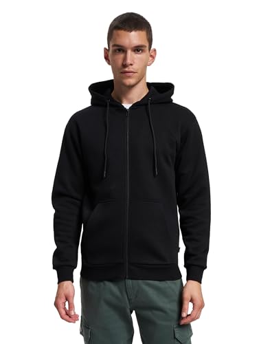 JACK & JONES Male Hoodie mit Reißverschluss Basic von JACK & JONES