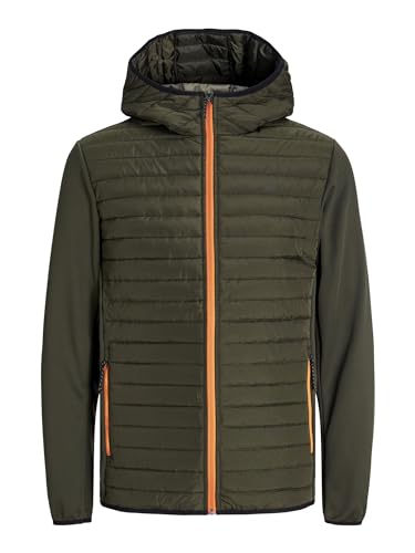 JACK & JONES Herren JjemGewatteerde Noos Jacke 12182242,Rosin/Detail:Set-in Sleeves and Marmelade Contrast,XS JACK & JONES Herren JjemGewatteerde Noos Jacke 12182242,Rosin/Detail:Set-in Sleeves and Marmelade Contrast,XS von JACK & JONES