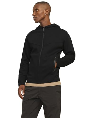 JACK & JONES Male Kapuzenjacke Einfarbig Kapuzenjacke von JACK & JONES