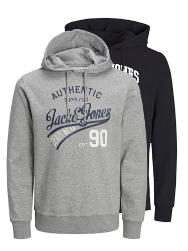 JACK & JONES Male Kapuzenpullover 2er-Pack Logo Kapuzenpullover JACK & JONES Male Kapuzenpullover 2er-Pack Logo Kapuzenpullover von JACK & JONES
