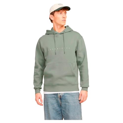 JACK & JONES Male Kapuzenpullover Einfarbig Kapuzenpullover von JACK & JONES