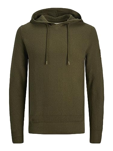 JACK & JONES Male Kapuzenpullover Einfarbig Kapuzenpullover von JACK & JONES