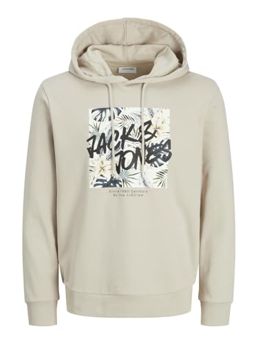 JACK & JONES Male Kapuzenpullover Logo Kapuzenpullover, Farbe:Beige, Größe:XL JACK & JONES Male Kapuzenpullover Logo Kapuzenpullover, Farbe:Beige, Größe:XL von JACK & JONES